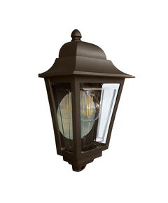 Външен аплик Deco Lane 1xE27 Half Bronze Elstead Lighting DECO-LANE7-BRONZE | Osvetlenieto.bg