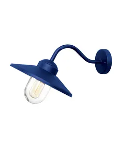 Външен аплик Klampenborg 1xE27 Navy Blue Elstead Lighting KLAMPENBORG-NVB | Osvetlenieto.bg
