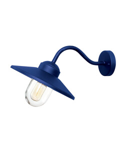Външен аплик Klampenborg 1xE27 Navy Blue Elstead Lighting KLAMPENBORG-NVB | Osvetlenieto.bg
