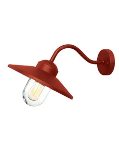Външен аплик Klampenborg 1xE27 Oxide Red Elstead Lighting KLAMPENBORG-OXR | Osvetlenieto.bg