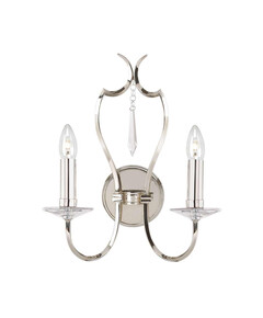 Аплик Pimlico 2xE14 Polished Nickel Elstead Lighting PM2-PN | Osvetlenieto.bg