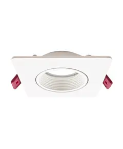 Бяла квадратна луна за вграждане SQUARE LD4SPTA01B 1xGU10 | Osvetlenieto.bg