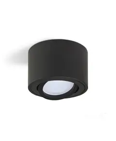 Черна луна за открит монтаж OH36 Small LED D8 H5 cm | Osvetlenieto.bg