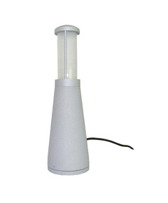 LED Градински стълб Beta Aluminium Plain Silver Matt Silver Garden Zone GZ-BETA7 | Osvetlenieto.bg