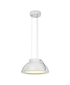 LED Пендел Europa Medium LED White Painted Elstead Lighting EUROPA-P-B | Osvetlenieto.bg