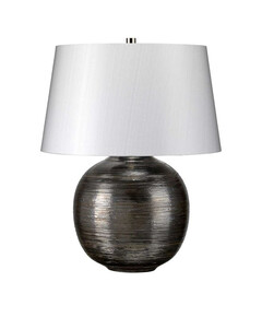 Настолна лампа Caesar 1xE27 Silver Elstead Lighting CAESAR-TL-SIL | Osvetlenieto.bg