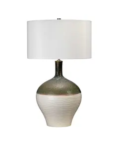 Настолна лампа Eden Park 1xE27 Green Turquoise and Gold Elstead Lighting EDEN-PARK-TL | Osvetlenieto.bg