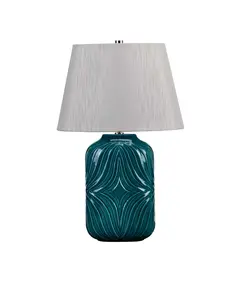 Настолна лампа Muse 1xE27 Turquoise Elstead Lighting MUSE-TL-TURQSE | Osvetlenieto.bg