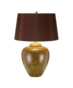 Настолна лампа Oakleigh Park 1xE27 Green Brown Elstead Lighting OAKLEIGH-PARK-TL | Osvetlenieto.bg