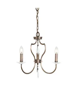 Полилей Pimlico 3xE14 Dark Bronze Elstead Lighting PM3-DB | Osvetlenieto.bg