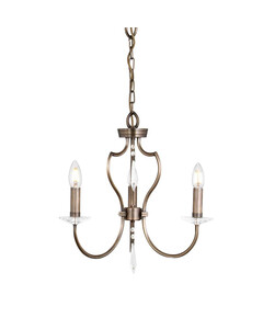 Полилей Pimlico 3xE14 Dark Bronze Elstead Lighting PM3-DB | Osvetlenieto.bg