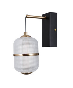 LED Аплик Alani WL-34375-1-BK Italux 6W 3000K | Osvetlenieto.bg