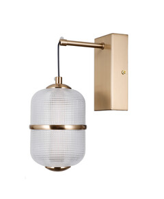 LED Аплик Alani WL-34375-1-HBR Italux 6W 3000K | Osvetlenieto.bg