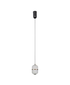 LED Пендел Alani PND-34375-1-BK Italux 6W 3000K | Osvetlenieto.bg