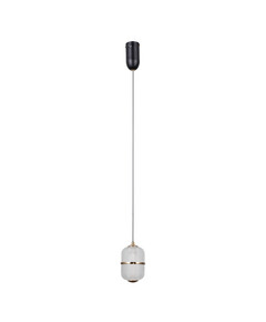 LED Пендел Alani PND-34375-1-BK Italux 6W 3000K | Osvetlenieto.bg