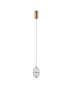 LED Пендел Alani PND-34375-1-HBR Italux 6W 3000K | Osvetlenieto.bg