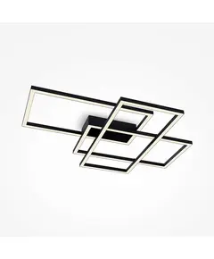 LED Плафон Rida MOD016CL-L80BK Maytoni 78W 3000K-4000K | Osvetlenieto.bg