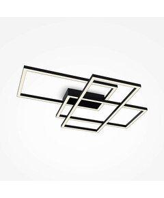 LED Плафон Rida MOD016CL-L80BK Maytoni 78W 3000K-4000K | Osvetlenieto.bg