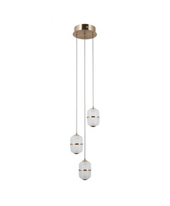 LED Полилей Alani PND-34375-3-HBR Italux 15W 3000K | Osvetlenieto.bg