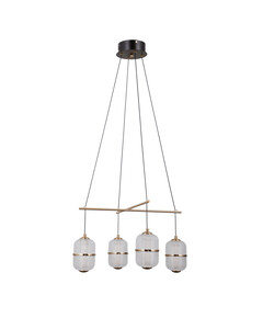 LED Полилей Alani PND-34375-4-BK Italux 24W 3000K | Osvetlenieto.bg