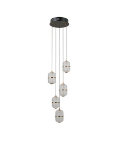 LED Полилей Alani PND-34375-5-BK Italux 28W 3000K | Osvetlenieto.bg