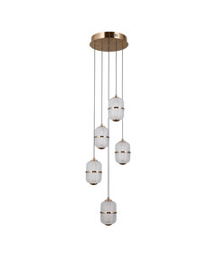 LED Полилей Alani PND-34375-5-HBR Italux 28W 3000K | Osvetlenieto.bg