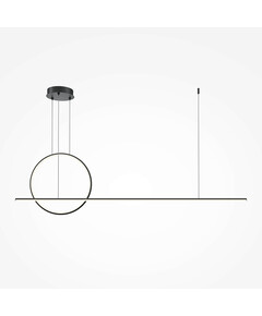 LED Полилей Halo MOD247PL-L49BK Maytoni 40W 3000K-4000K | Osvetlenieto.bg