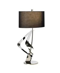 Настолна лампа Ribbon 1xE27 Polished Nickel Elstead Lighting RIBBON-TL | Osvetlenieto.bg