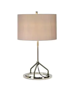 Настолна лампа Vicenza 1xE27 White Polished Nickel Elstead Lighting VICENZA-TL-GPN | Osvetlenieto.bg