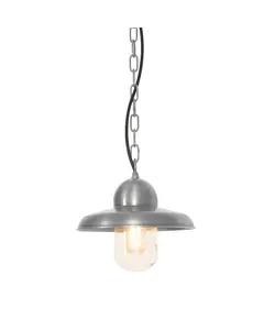 Външна висяща лампа Somerton 1xE27 Antique Nickel Elstead Lighting SOMERTON-CH-AN | Osvetlenieto.bg