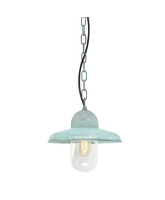 Външна висяща лампа Somerton 1xE27 Verdigris Elstead Lighting SOMERTON-CH-V | Osvetlenieto.bg