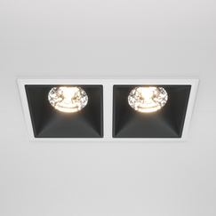 LED Луна за вграждане Alfa LED DL043-02-15W3K-D-SQ-WB Maytoni 2x15W 3000K | Osvetlenieto.bg