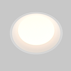 LED Луна за баня за вграждане Okno DL055-24W3-4-6K-W Maytoni 24W 3000K-4000K-6000K IP44 | Osvetlenieto.bg