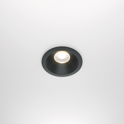 LED Луна за баня за вграждане Zoom DL034-L12W3K-D-B Maytoni 12W 3000K IP65 | Osvetlenieto.bg