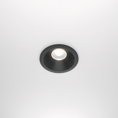 LED Луна за баня за вграждане Zoom DL034-L12W4K-D-B Maytoni 12W 4000K IP65 | Osvetlenieto.bg