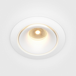 LED Луна за вграждане Yin DL031-L12W3K-D-W Maytoni 12W 3000K | Osvetlenieto.bg