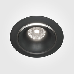 LED Луна за вграждане Yin DL031-L12W4K-D-B Maytoni 12W 4000K | Osvetlenieto.bg
