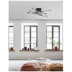 LED Плафон RACCIO 9180714 NovaLuce 48W 3000K Triac Dimmable | Osvetlenieto.bg