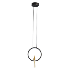 LED Полилей AMICI LED black & gold 27 cm ST-D7774 black 7W 3000K | Osvetlenieto.bg