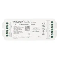 MiBoxer PR2 мощен LED димер/контролер 2в1 MONO/CCT 2.4GHz 12-48V 20A | Osvetlenieto.bg