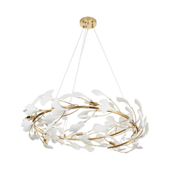 Полилей BOTANIKA gold white 80 cm XY080P-80 8xG9 | Osvetlenieto.bg