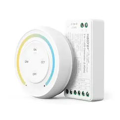 MiBoxer Комплект дистанционно+контролер MONO/CCT 2.4GHz 12-24VDC 12A FUT035SA+ | Osvetlenieto.bg