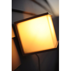 Фасаден аплик BOX CUBE Lutec 1xE27 IP44 5184601118 | Osvetlenieto.bg