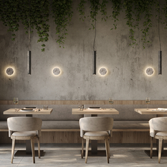 LED Полилей Basic Texture MOD461PL-L5BK Maytoni 5W CCT 2700K-4000K | Osvetlenieto.bg