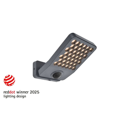 Външен прожектор ATLANTIS PIR сензор Lutec LED 14W 3000K IP54 7801607118 | Osvetlenieto.bg