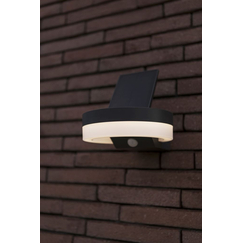 Соларна лампа RUNDA PIR сензор Lutec LED 12W IP54 6915801335 | Osvetlenieto.bg