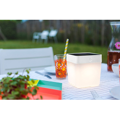 Соларна лампа TABLE CUBE Lutec LED 1W IP44 6908001331 | Osvetlenieto.bg