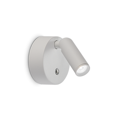 LED Аплик BEAN AP ROUND RECHARGEABLE BIANCO 350233 Ideal Lux | Osvetlenieto.bg