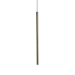 LED Полилей LOOK LED SP1 ROUND D16 H400 ON-OFF OTTONE 3000K 371054 Ideal Lux | Osvetlenieto.bg