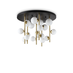 Плафон PERLAGE PL18 BIANCO 328393 Ideal Lux 18xG9 | Osvetlenieto.bg